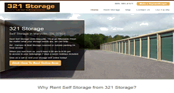 Desktop Screenshot of 321storage.net