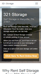 Mobile Screenshot of 321storage.net